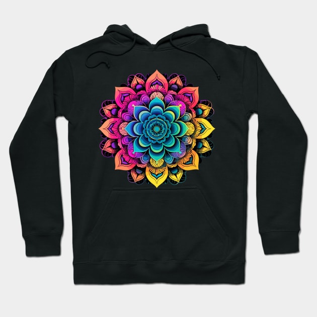 Mandala Magic Meditation Hoodie by MushMagicWear